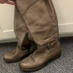 Taupe Frye Boots. size 9